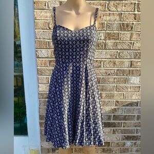 Black & White Fit & Flare Old Navy Cute Summer Dress